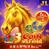3 Coin Wild Horse Slot Artwork from 1win ph